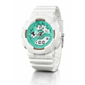 Activa White and Green Men's Watch